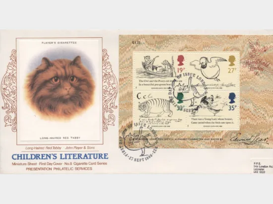 Edward Lear: Miniature Sheet