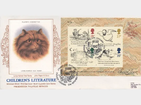 Edward Lear: Miniature Sheet