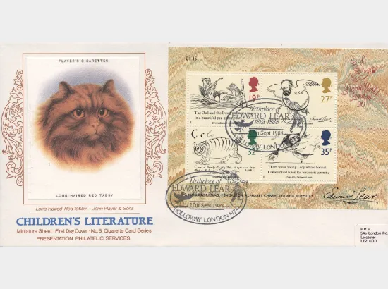 Edward Lear: Miniature Sheet