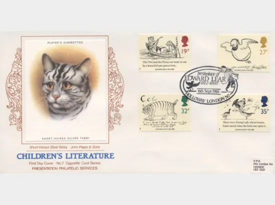 Edward Lear: Stamps