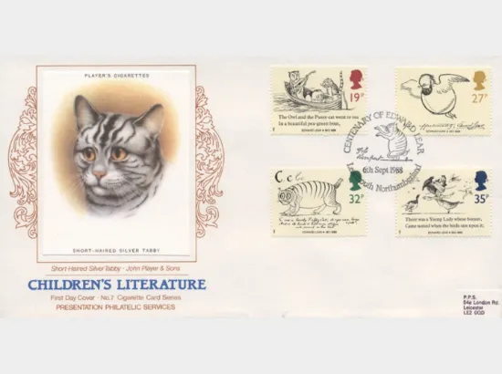 Edward Lear: Stamps
