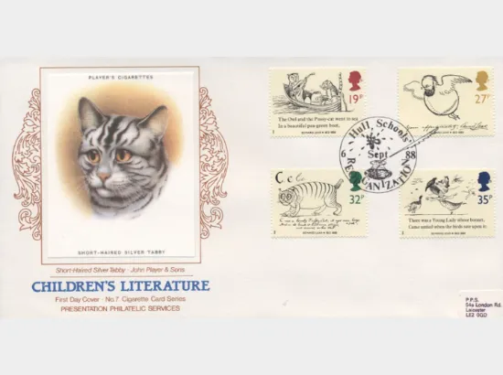 Edward Lear: Stamps
