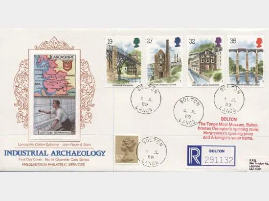 Ind. Archaeology: Stamps