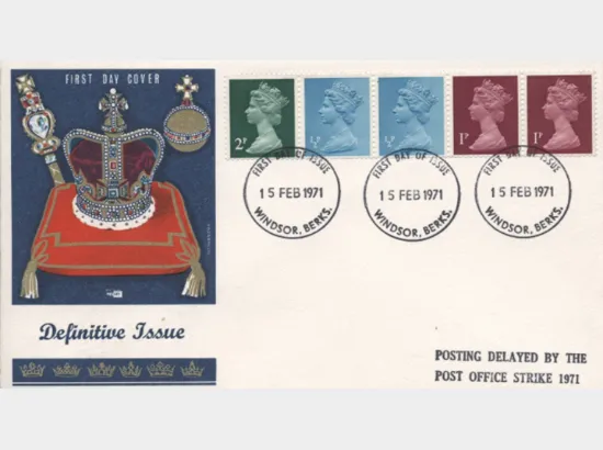 Machins: Decimal Values Coil - 5p Se-tenant