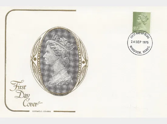 Machins: 8 1/2p Yellowish-Green