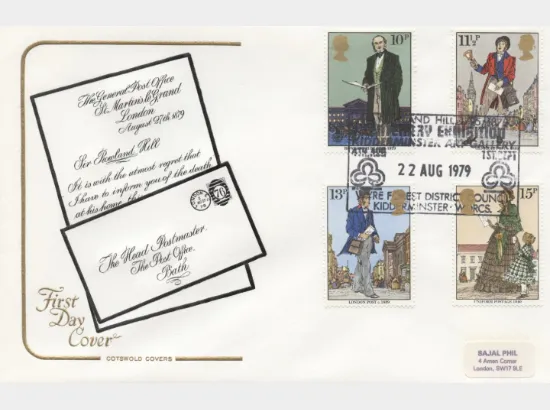 Rowland Hill: Stamps
