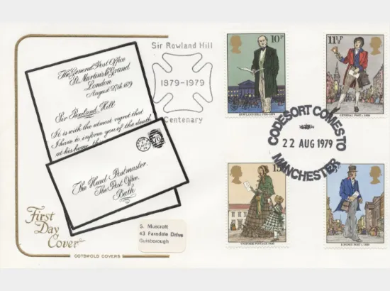 Rowland Hill: Stamps