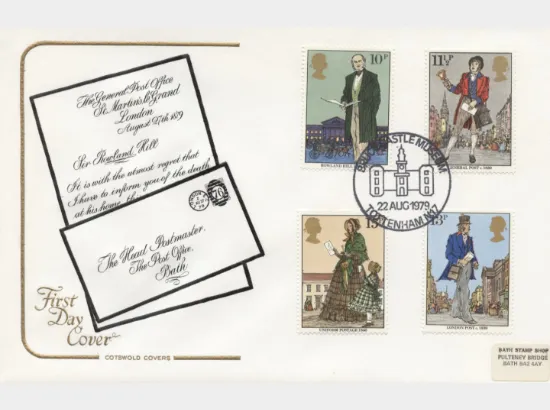 Rowland Hill: Stamps