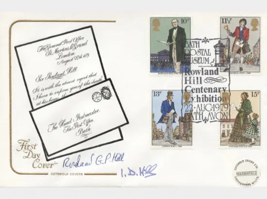 Rowland Hill: Stamps
