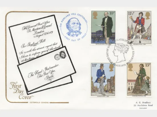 Rowland Hill: Stamps