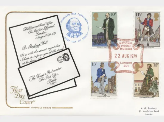Rowland Hill: Stamps