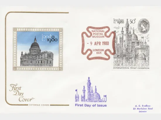 London 1980: 50p Stamp