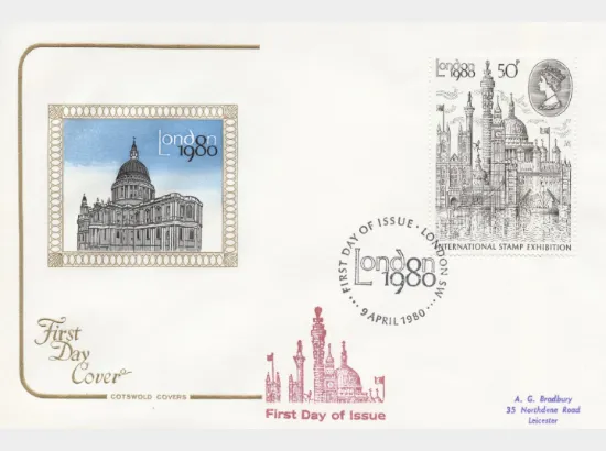 London 1980: 50p Stamp