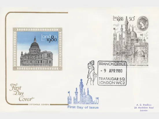London 1980: 50p Stamp