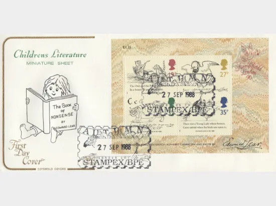 Edward Lear: Miniature Sheet