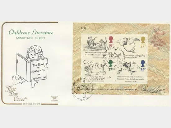 Edward Lear: Miniature Sheet