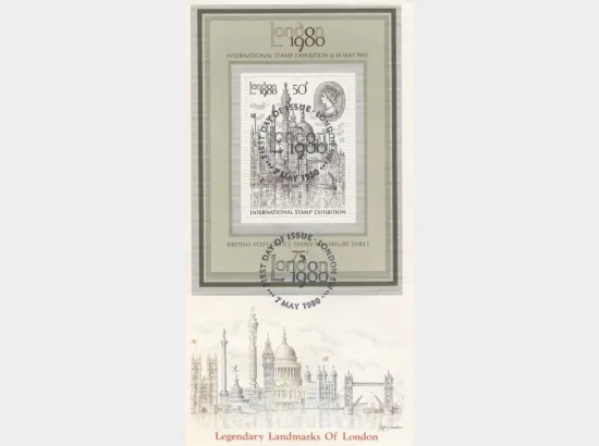 London 1980: Miniature Sheet