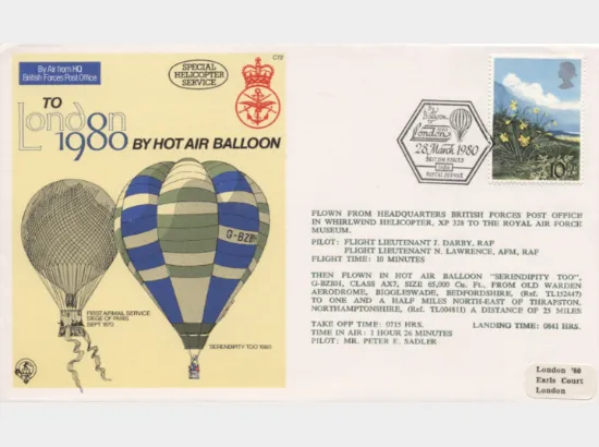 To London by Hot Air Balloon