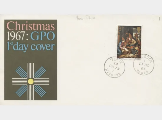 Christmas 1967 (3d & 1/6d)