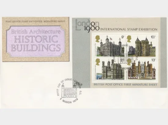 Historic Buildings: Miniature Sheet