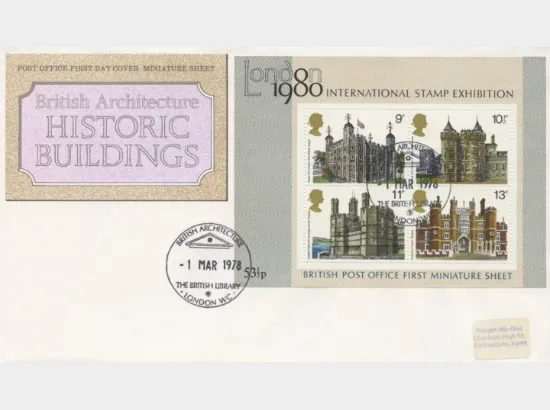 Historic Buildings: Miniature Sheet