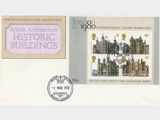 Historic Buildings: Miniature Sheet