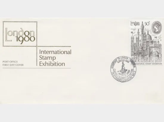 London 1980: 50p Stamp