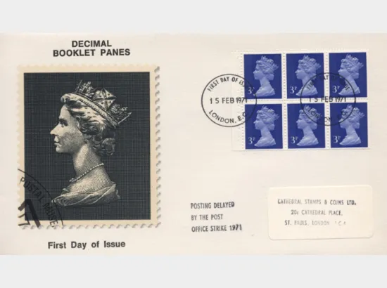 Stitched: Decimal Values: 50p Flowers 1 (Bindweed)