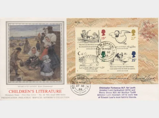 Edward Lear: Miniature Sheet