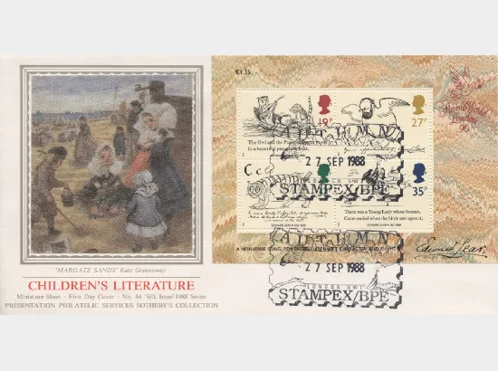 Edward Lear: Miniature Sheet