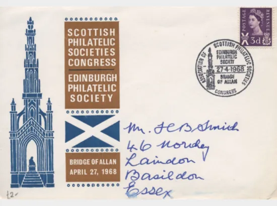 Scottish Philatelic Societies Congress