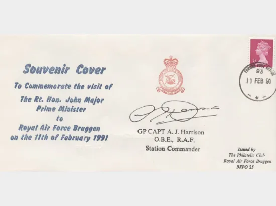 Visit of Rt Hon John Major