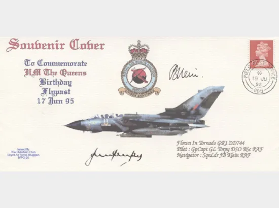 HM The Queen Birthday Flypast