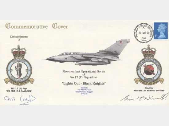 Disbandment of OC17 F Squadron